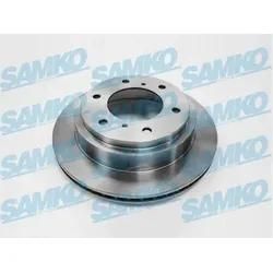 SAMKO Bremsscheibe m1007v belüftet 300mm 22mm für MITSUBISHI