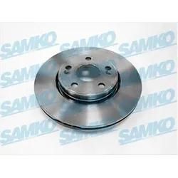 SAMKO Bremsscheibe r1571v belüftet 280mm 24mm für RENAULT