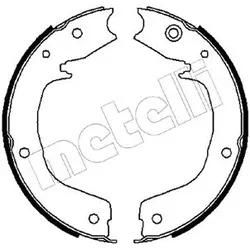 Metelli Bremsbackensatz, Feststellbremse 530267 Für Mitsubishi