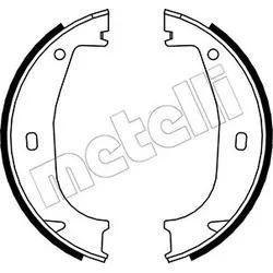 Metelli Bremsbackensatz, Feststellbremse 530016 Für Bmw