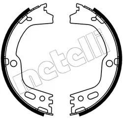 Metelli Bremsbackensatz, Feststellbremse 530756 Für Hyundai