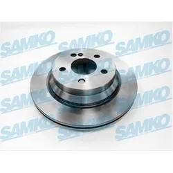 SAMKO Bremsscheibe m2002v belüftet 300mm 22mm für Mercedes