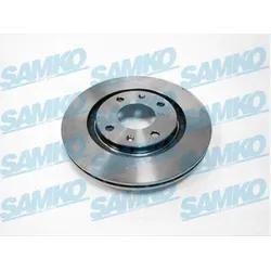 SAMKO Bremsscheibe c1141v belüftet 266mm für Citroën Peugeot