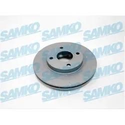 SAMKO Bremsscheibe f1621vr belüftet 258mm 22mm für Ford MAZDA