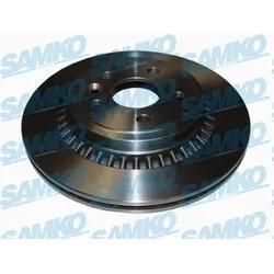 SAMKO Bremsscheibe v1013v belüftet 302mm 22mm für Volvo