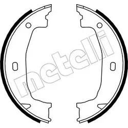 Metelli Bremsbackensatz, Feststellbremse 530018 Für Bmw