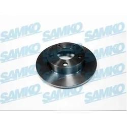SAMKO Bremsscheibe a1501p voll 245mm 10mm für VW