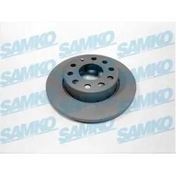 SAMKO Bremsscheibe a1010pr voll 256mm 12mm für Skoda VW (FAW) (SVW)