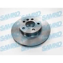 SAMKO Bremsscheibe f1571v belüftet 288mm 25mm für Ford VW SEAT