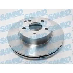 SAMKO Bremsscheibe m2063vr belüftet 288mm 25mm für Mercedes