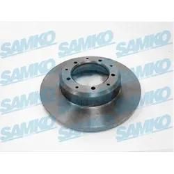 SAMKO Bremsscheibe a4016p voll 298mm 14mm für LAND ROVER
