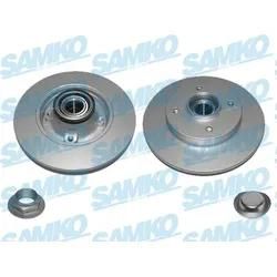 SAMKO Bremsscheibe c1013prca voll 249mm 9mm für Citroën Peugeot (DF-PSA)