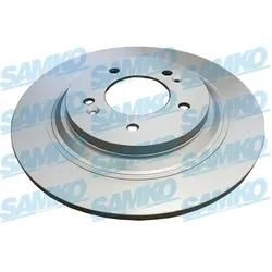 SAMKO Bremsscheibe k2042pr voll 300mm 10mm für KIA