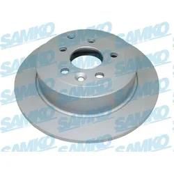 SAMKO Bremsscheibe a4009pr voll 302mm 12mm für LAND ROVER