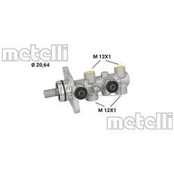 Metelli Hauptbremszylinder 051226 Für Kia