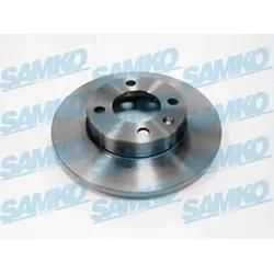 SAMKO Bremsscheibe a1011p voll 239mm 10mm für VW Audi