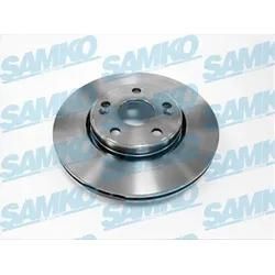SAMKO Bremsscheibe r1311v belüftet 280mm 24mm für RENAULT