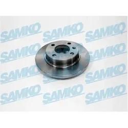 SAMKO Bremsscheibe s3023p voll 236mm 13mm für Skoda