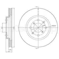 Metelli Bremsscheibe 231257C Belüftet 256Mm 22Mm Für Suzuki