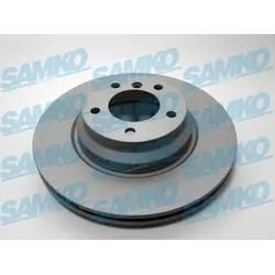 SAMKO Bremsscheibe b2024vr belüftet 330mm 24mm für BMW