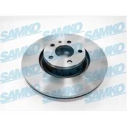 SAMKO Bremsscheibe a1019v belüftet 321mm 30mm für Audi