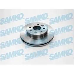 SAMKO Bremsscheibe k2005v belüftet 254mm 24mm für KIA