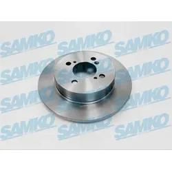 SAMKO Bremsscheibe s5007p voll 259mm 9mm für Suzuki