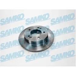 SAMKO Bremsscheibe h2020p voll 258mm 10mm für HYUNDAI