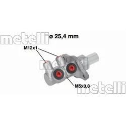 Metelli Hauptbremszylinder 050571 Für Opel