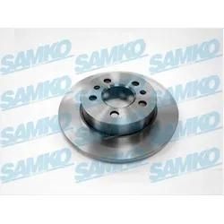 SAMKO Bremsscheibe r1403p voll 265mm 10mm für RENAULT