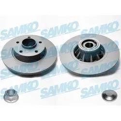 SAMKO Bremsscheibe r1020prca voll 280mm 12mm für Opel NISSAN RENAULT