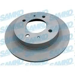 SAMKO Bremsscheibe h2127pr voll 258mm 10mm für HYUNDAI