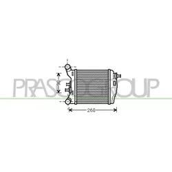 Prasco Ladeluftkühler Ft030n002 Für Fiat