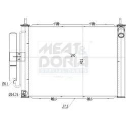 Meat & Doria Kondensator, Klimaanlage 991169 Für Renault