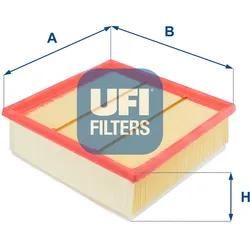 Ufi Luftfilter 3029700 Filtereinsatz 63Mm Für Opel Fiat Gm