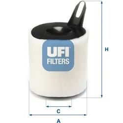 Ufi Luftfilter 2759400 Filtereinsatz 197Mm Für Bmw