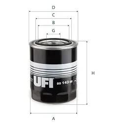 Ufi Filter, Arbeitshydraulik 8014300