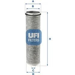 Ufi 2797900 136Mm Für Daf Iveco Volvo Man Steyr Mwm