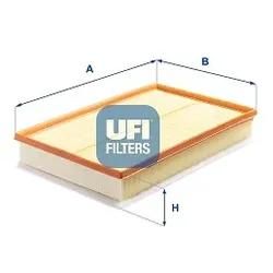 Ufi Luftfilter 30D3200 Filtereinsatz 45Mm Für Fiat Chrysler