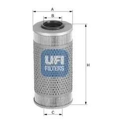 Ufi Ölfilter 2560700 Filtereinsatz 85Mm Für Vag