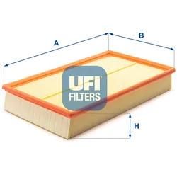 Ufi Luftfilter 3011500 Filtereinsatz 57Mm Für Volvo