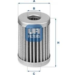 Ufi Kraftstofffilter 4600500 Filtereinsatz 57Mm Für Piaggio