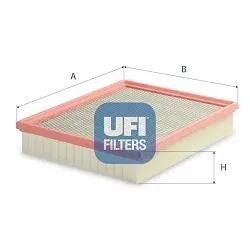 Ufi Luftfilter 30A9400 Filtereinsatz 57Mm Für Ssangyong Amc