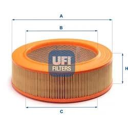Ufi Luftfilter 3084301 Filtereinsatz 86Mm Für Ford Gm Mercedes