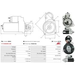 As-Pl Starter S0034 Für Saab
