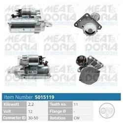 Meat & Doria Starter 5015119 Für Bmw Peugeot Citroën/Peugeot