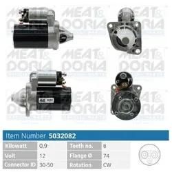 Meat & Doria Starter 5032082 Für Mazda Mitsubishi Kia