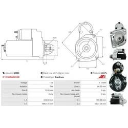 As-Pl Starter S0524 Für Fiat