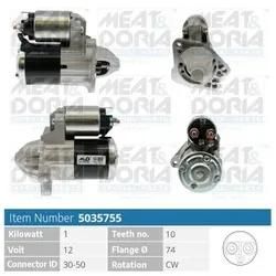 Meat & Doria Starter 5035755 Für Mazda Mitsubishi