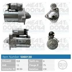 Meat & Doria Starter 5060130 Für Chevrolet Daewoo